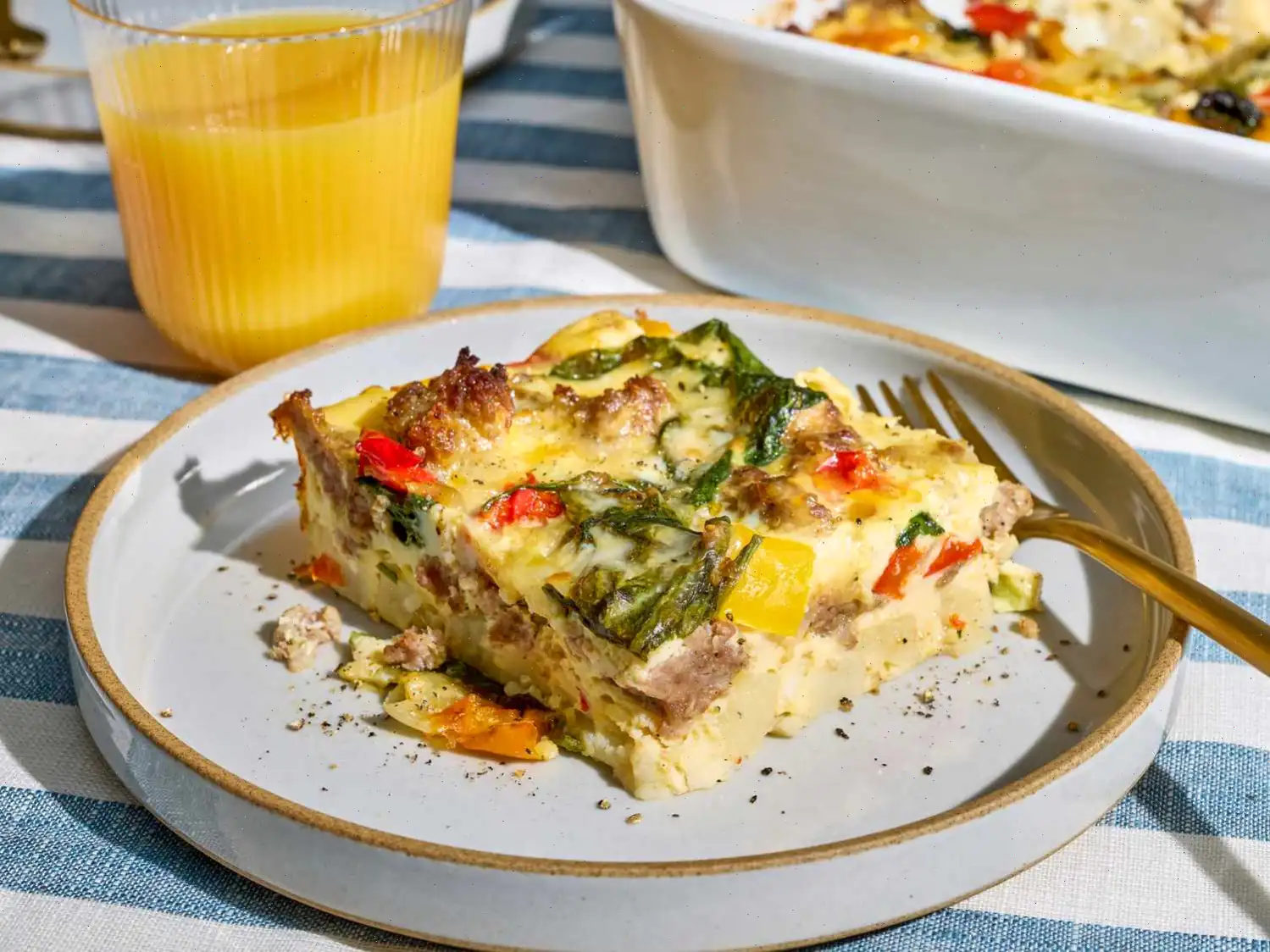 Overnight Breakfast Casserole Recipe
