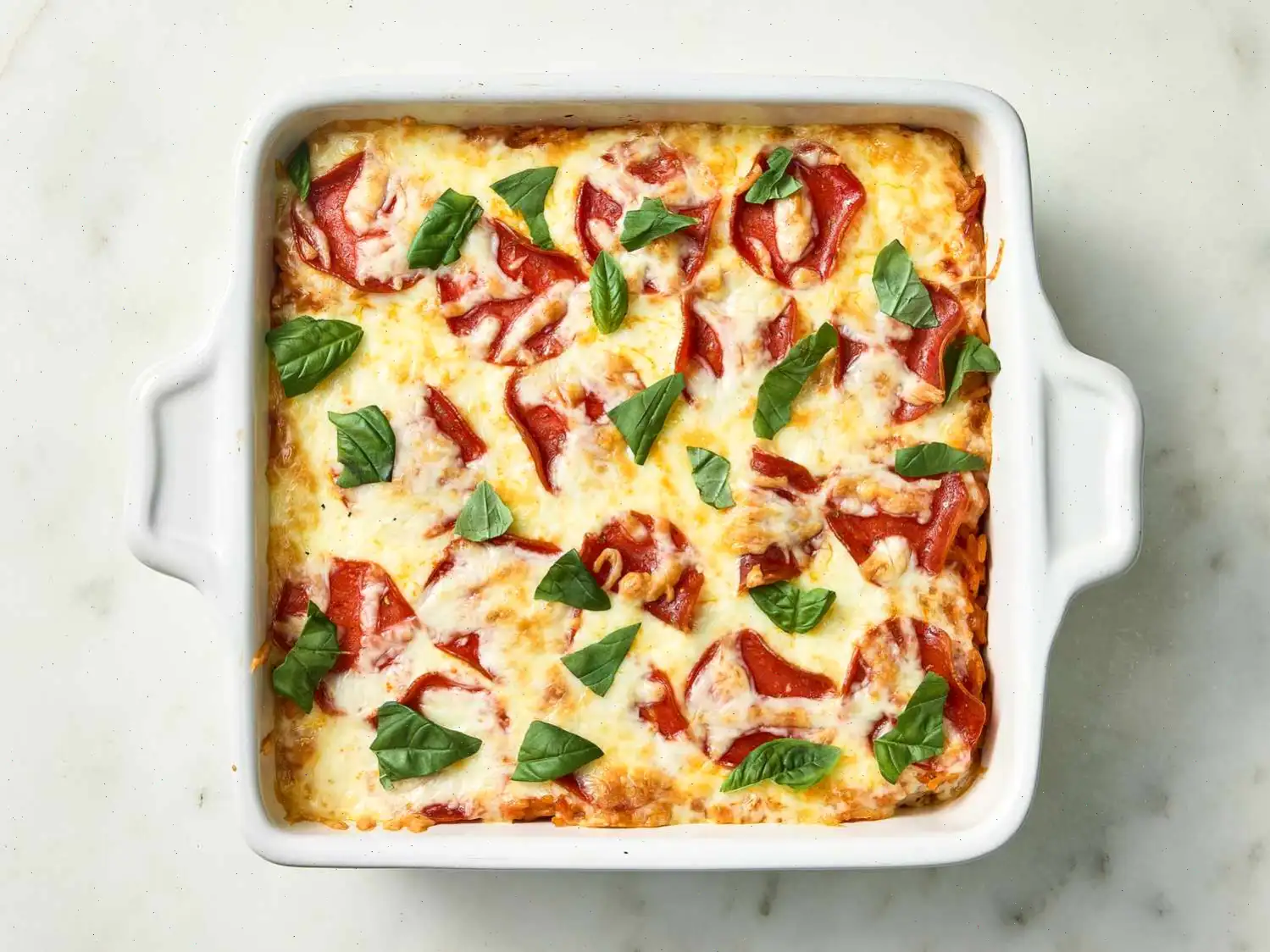 Pizza Rice Bake Recipe