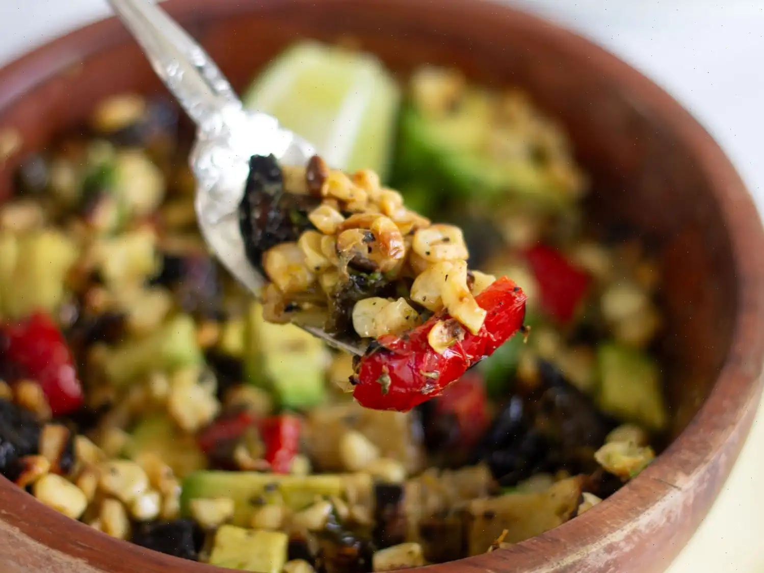 Roasted Corn and Vegetable Salad Recipe