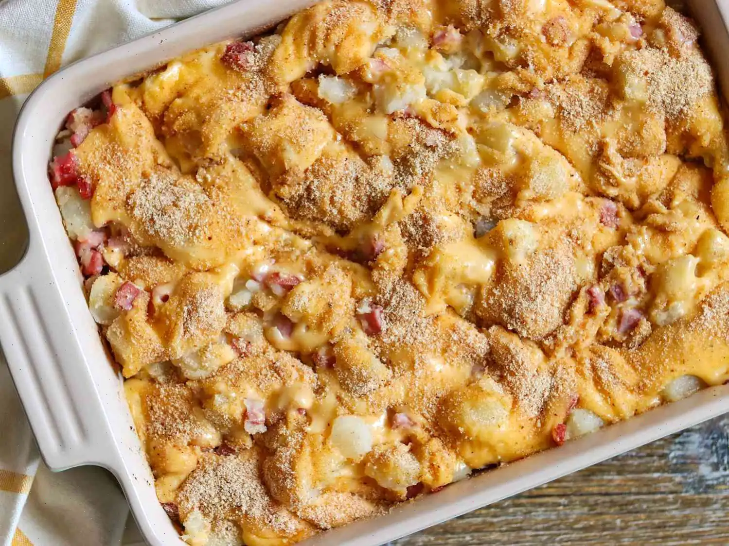 Leftover Ham -n- Potato Casserole Recipe