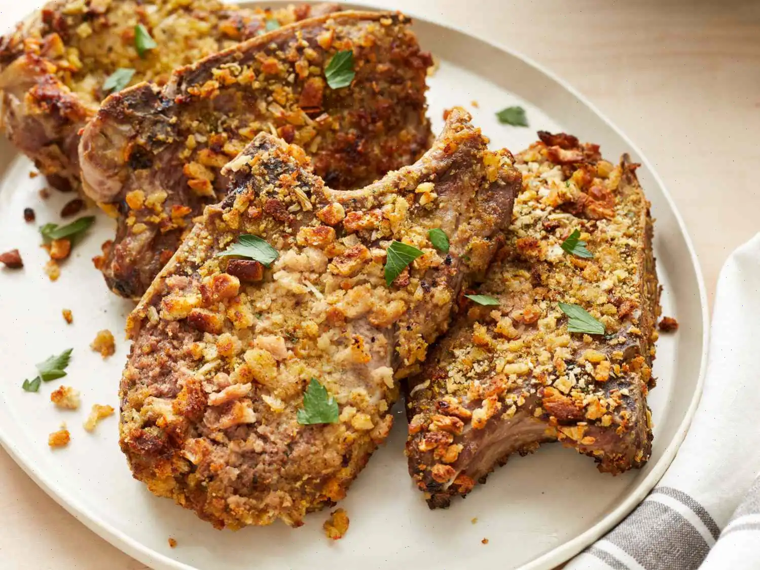 Oven-Fried Pork Chops Recipe