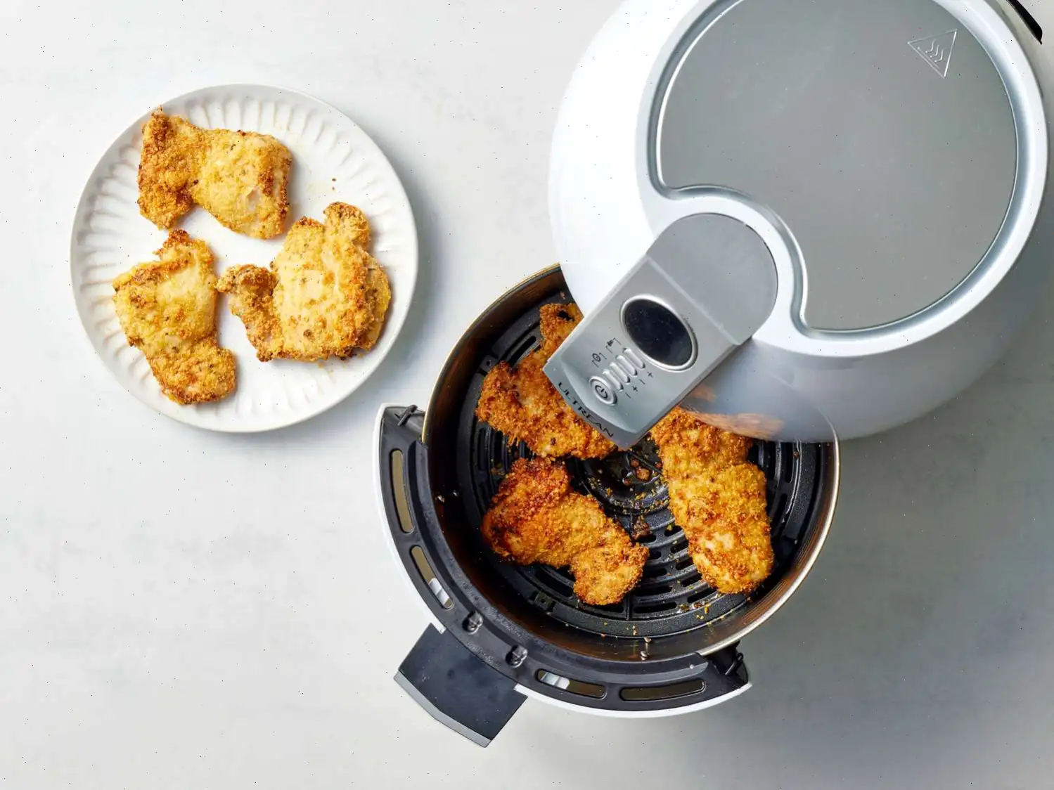 Air Fryer Lemon Garlic Parmesan Chicken Recipe