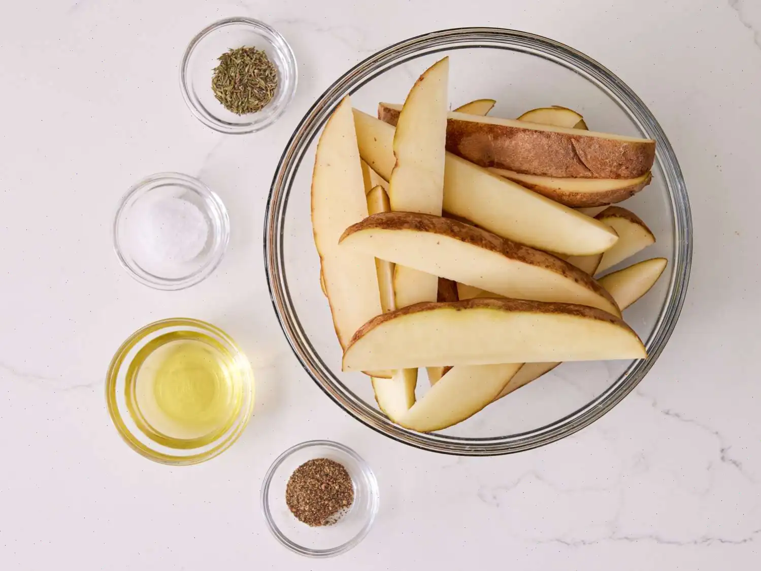 Oven-Baked Potato Fries Recipe