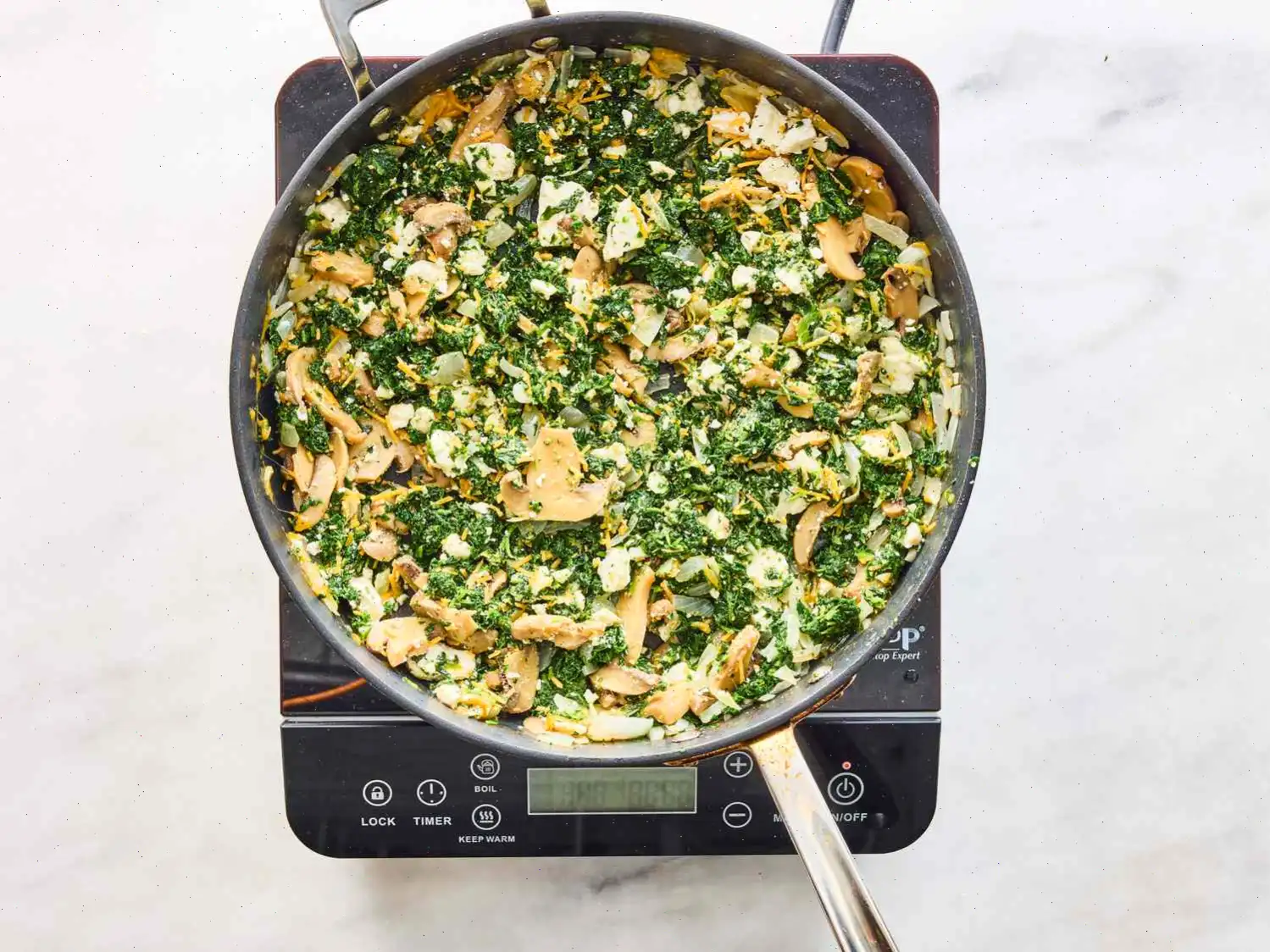 Receta de quiche de espinacas