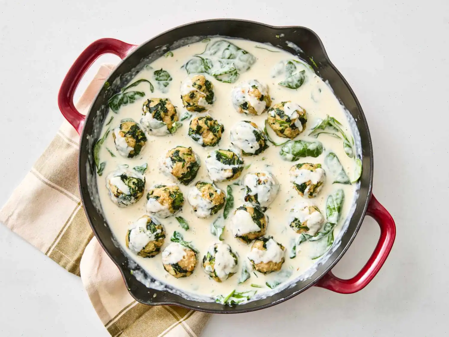 Chicken Florentine Meatballs Recipe