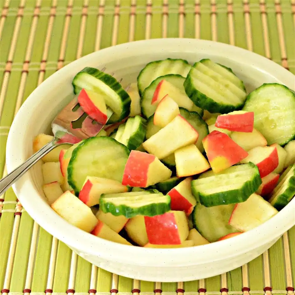 Cucumber and Apple Salad Recipe