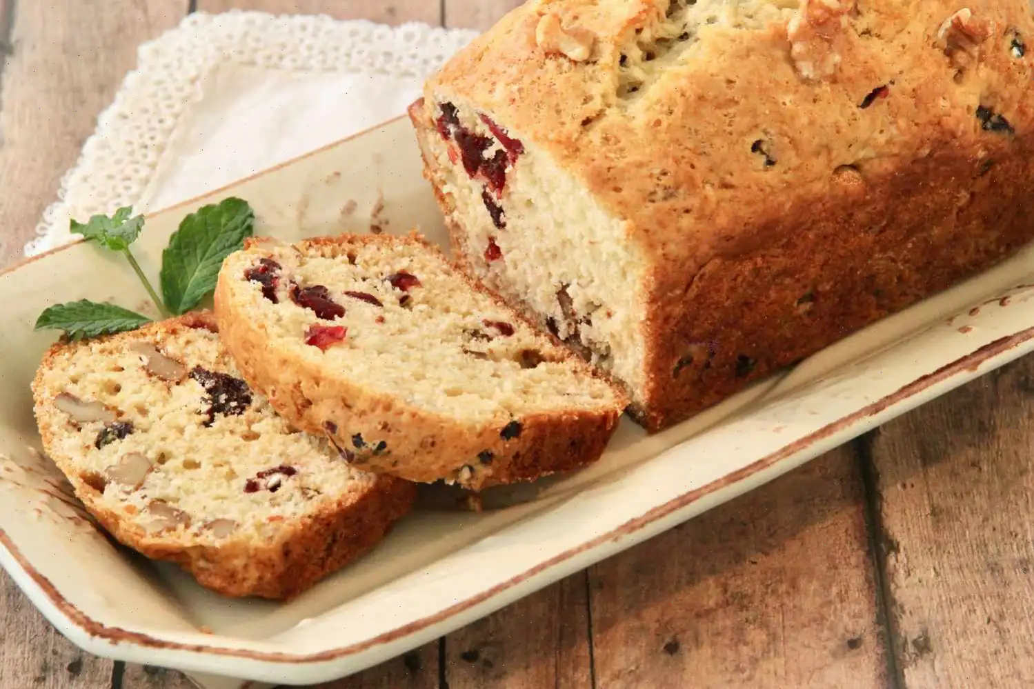 Apple Cider-Cranberry Bread Recipe