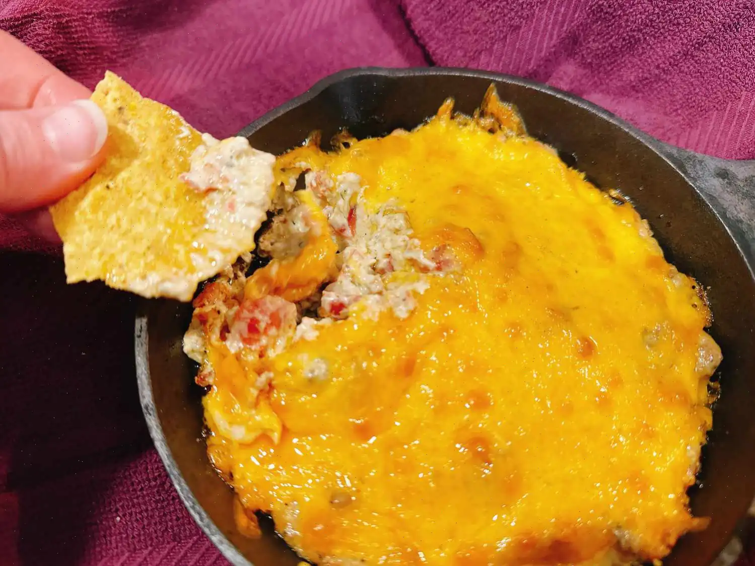 Taco Skillet Dip Recipe