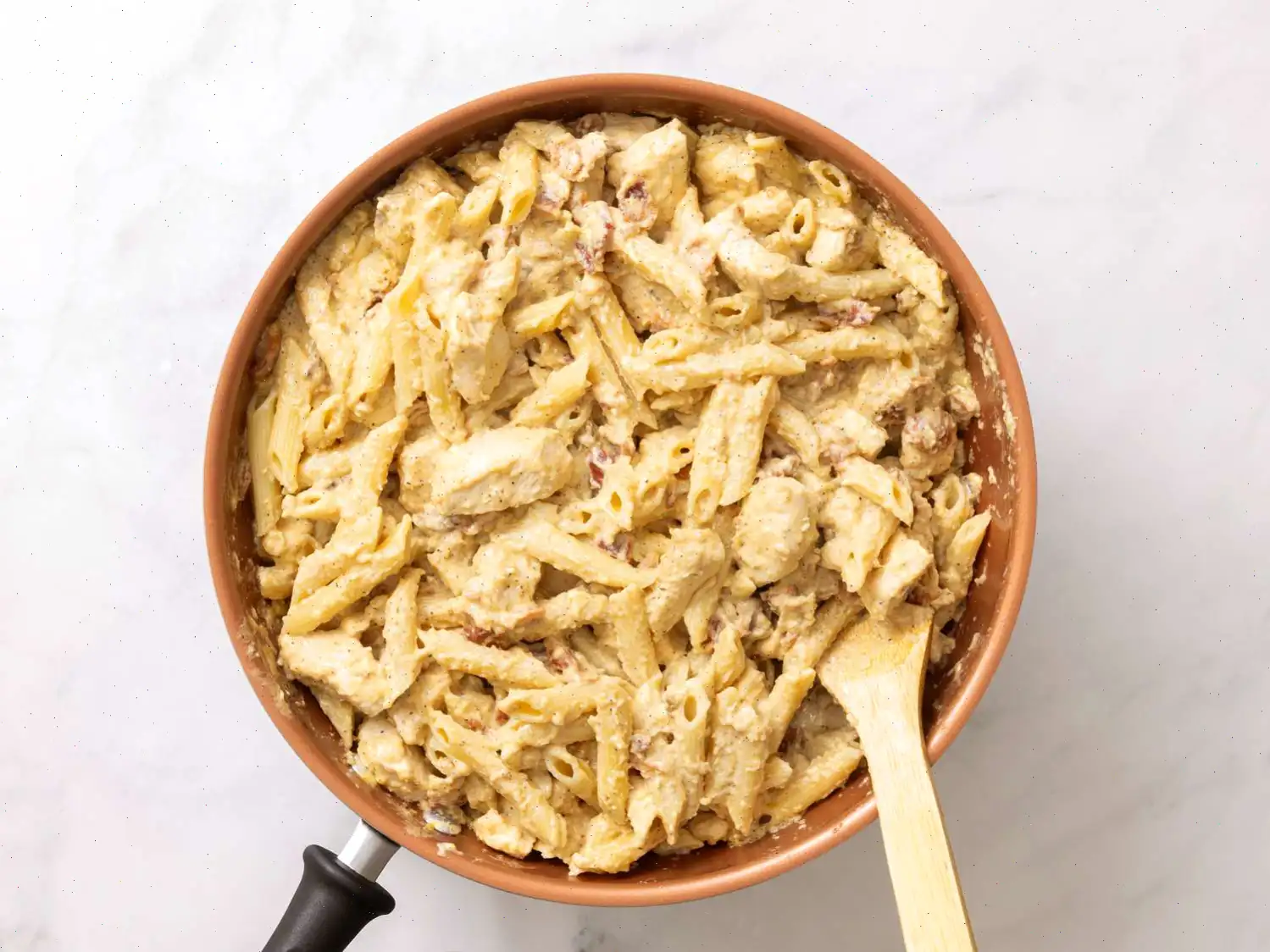 Four-Cheese Chicken Carbonara Recipe