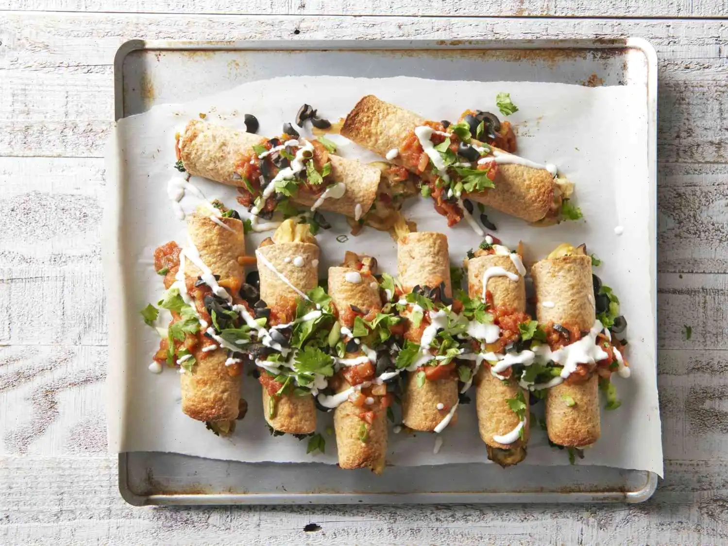 Baked Breakfast Taquitos Recipe