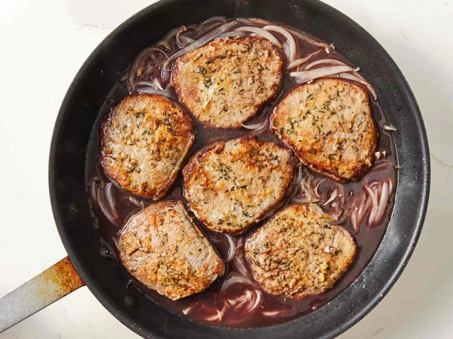 President Ford's Braised Eye Round Steak Recipe