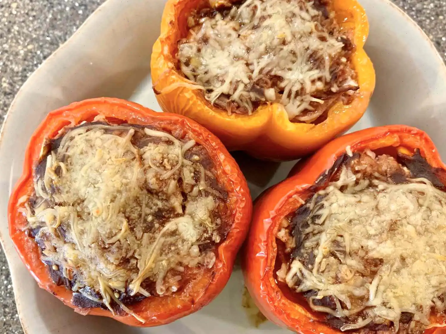 Di's Stuffed Green Peppers Recipe