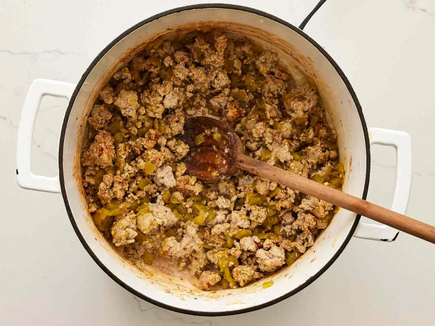 White Chili with Ground Turkey Recipe