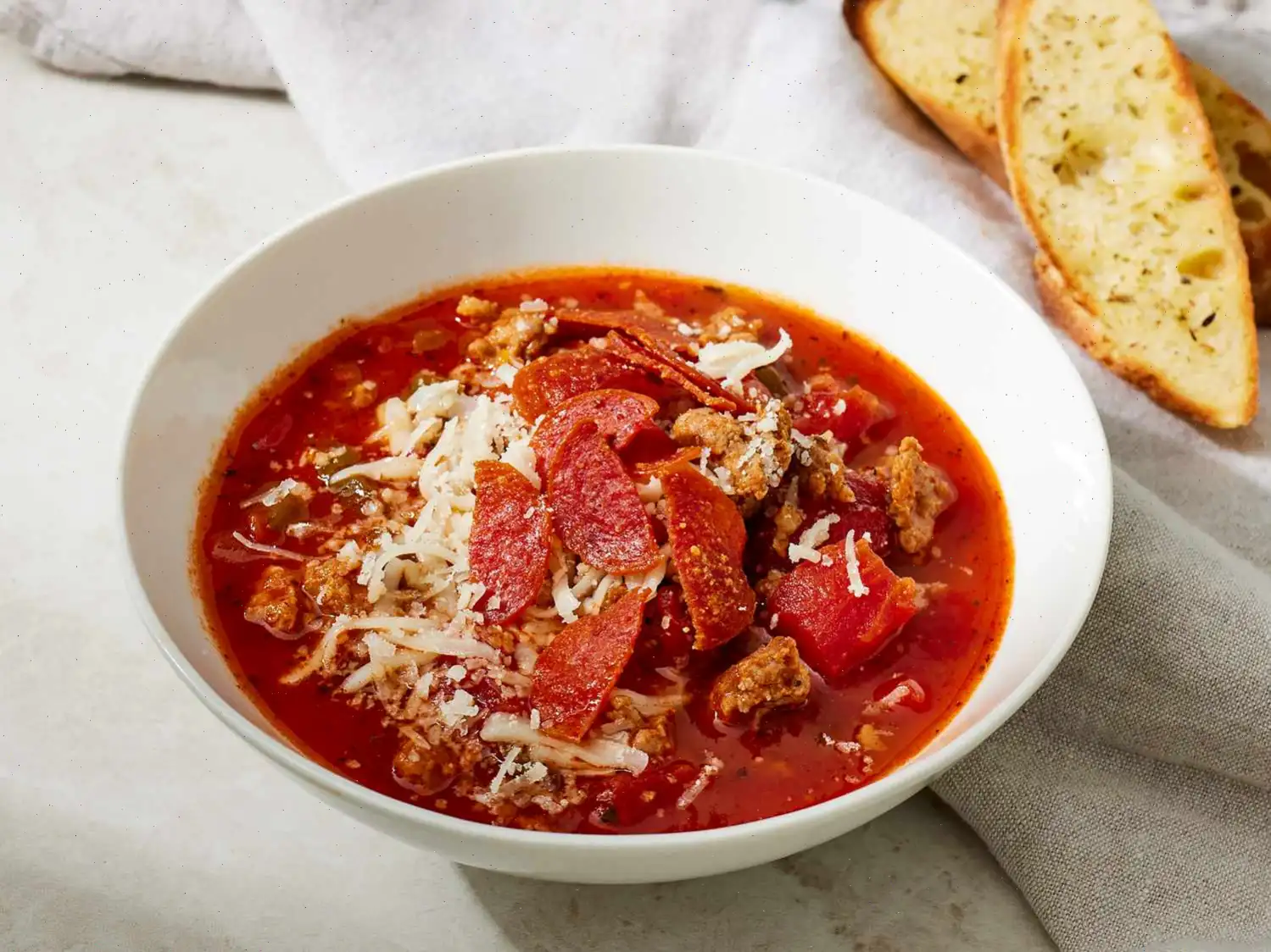 Pizza Soup Is the Fun and Flavorful Mashup You Never Knew You Needed