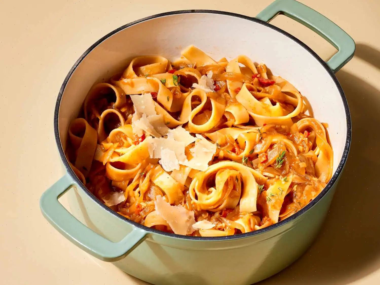 Pappardelle with Jammy Onion Ragu Recipe