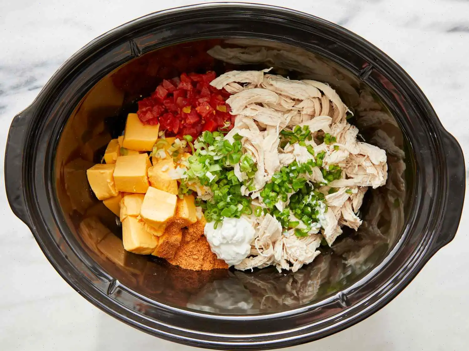 Outrageous Warm Chicken Nacho Dip Recipe