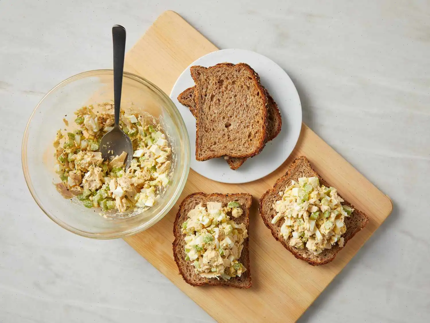 Tuna Egg Sandwich Recipe