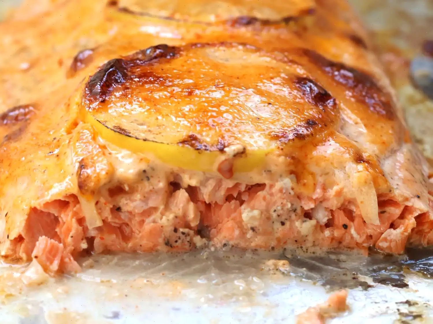 Harissa Baked Salmon