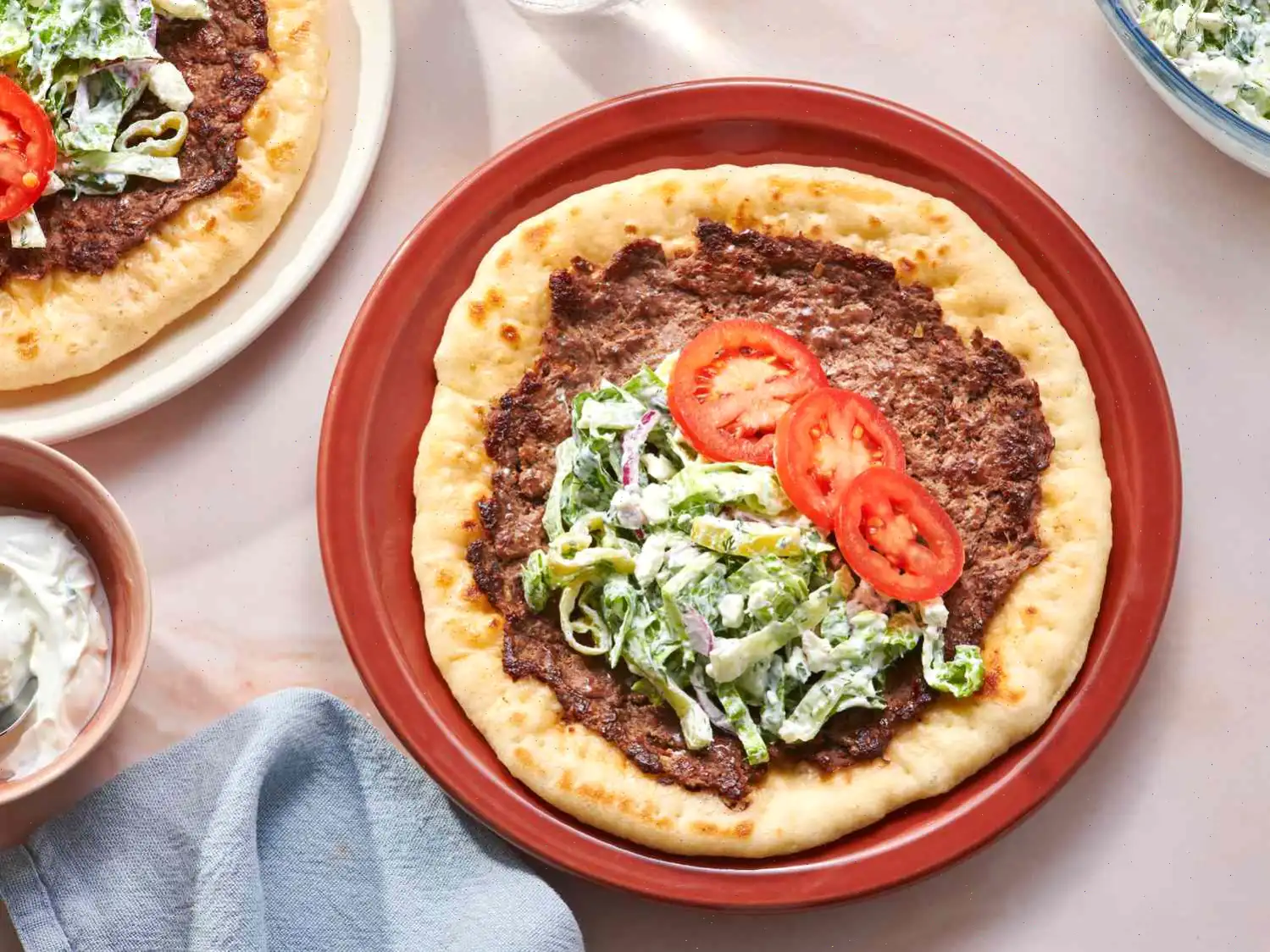 Greek Smashed Pita Recipe