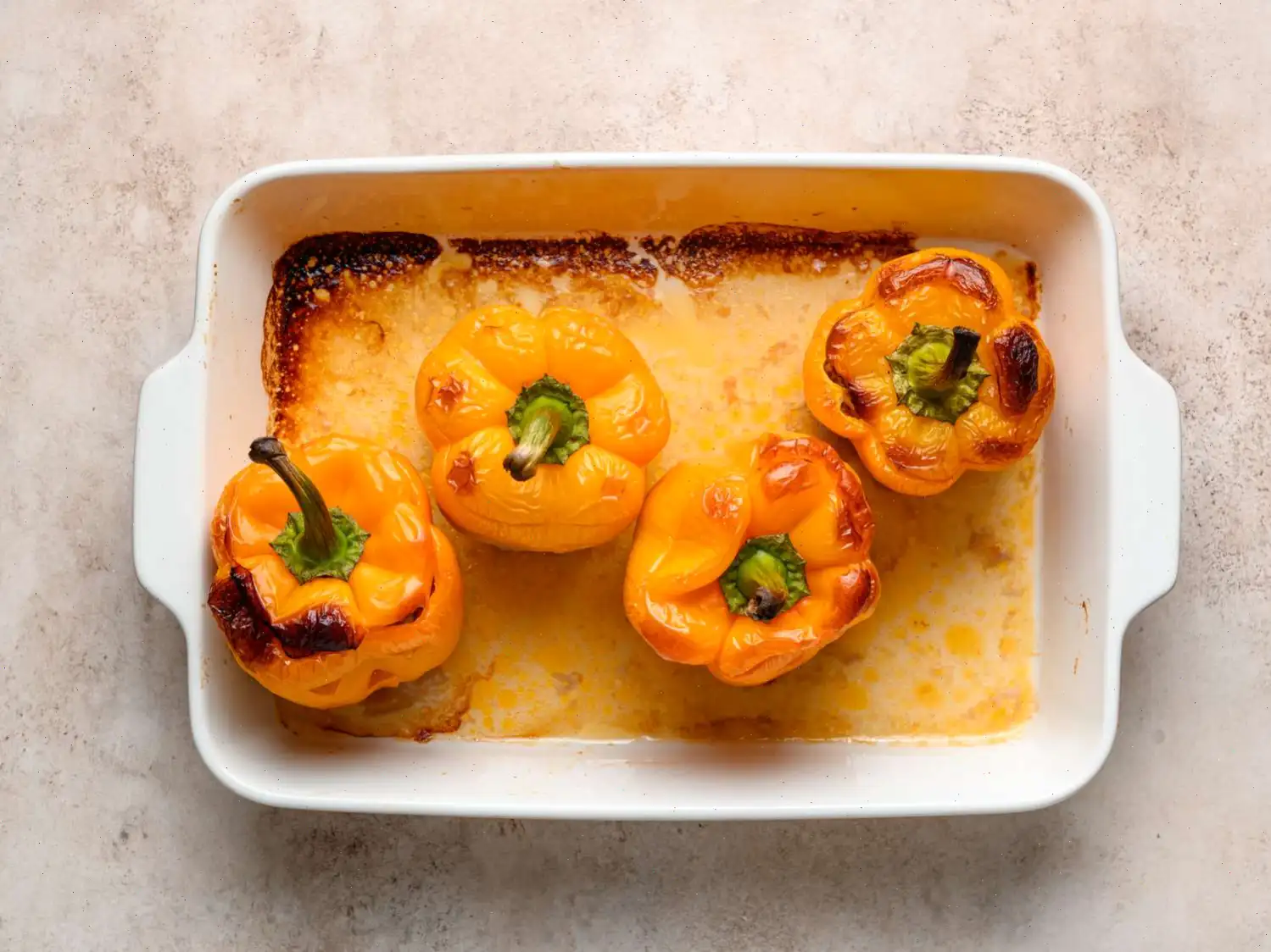 Jack-o'-Lantern Stuffed Peppers Recipe