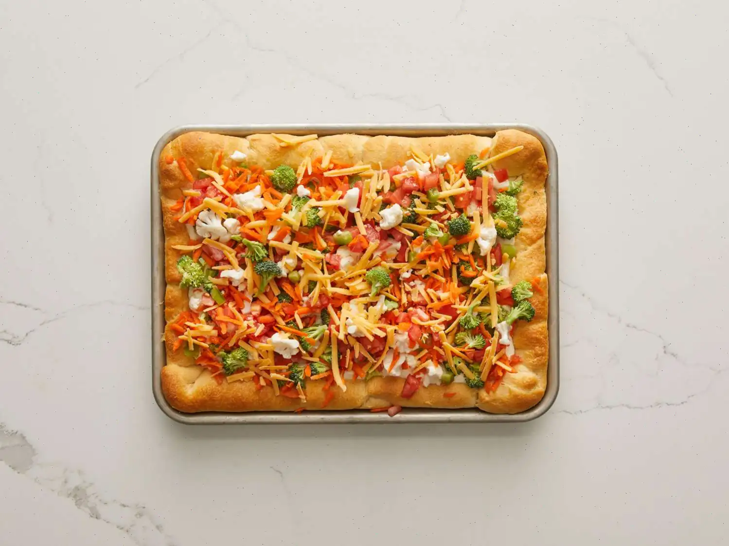 Vegetable Pizza Recipe