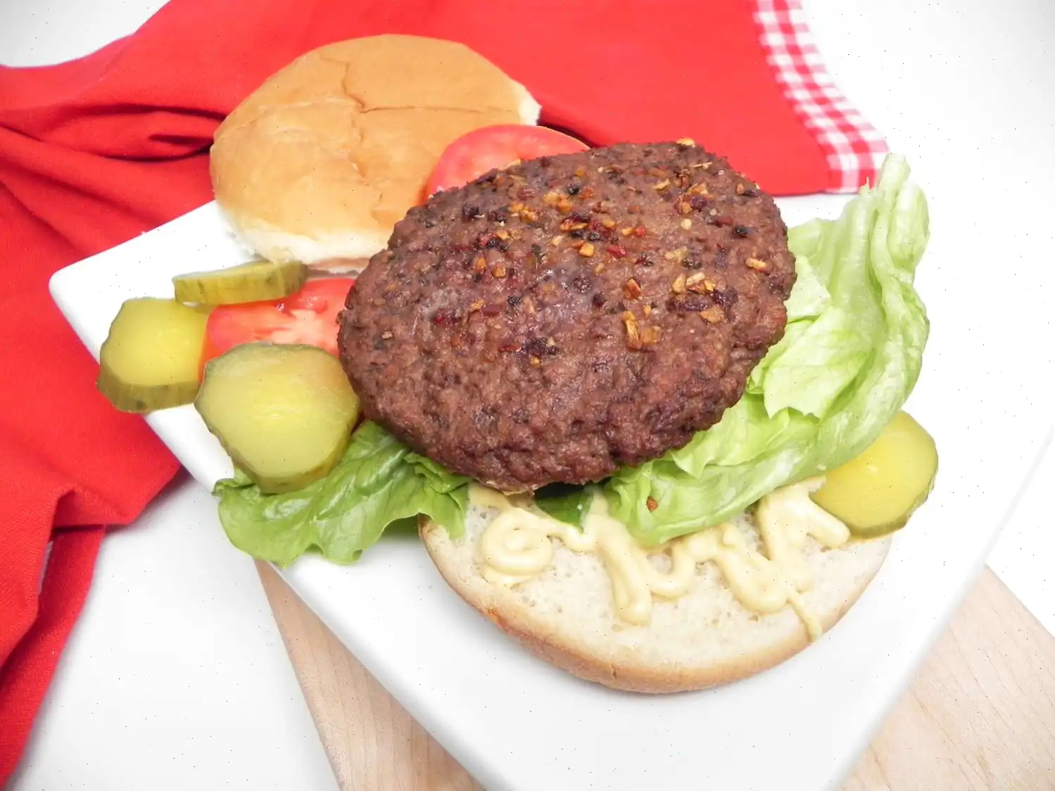 Air Fryer Vegan Burger Recipe