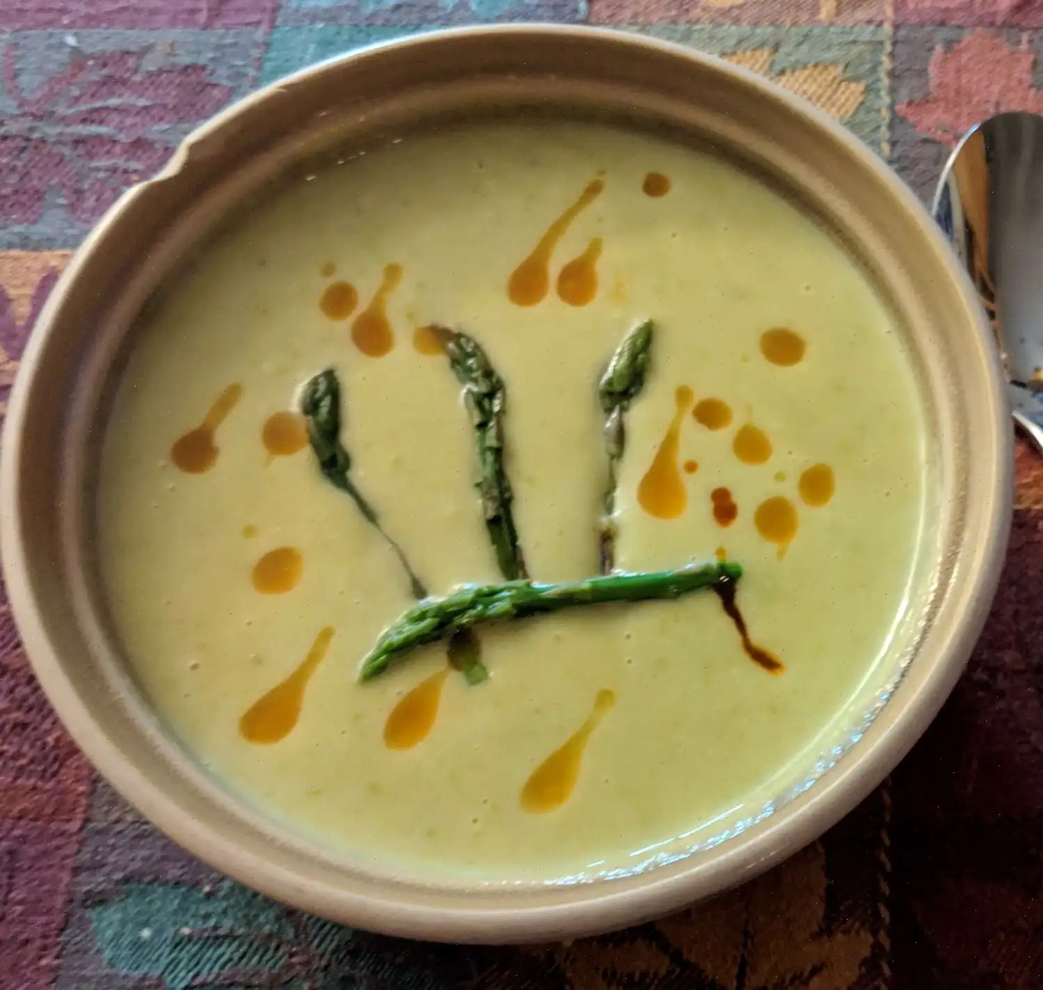 Spicy Cream of Asparagus Soup Recipe