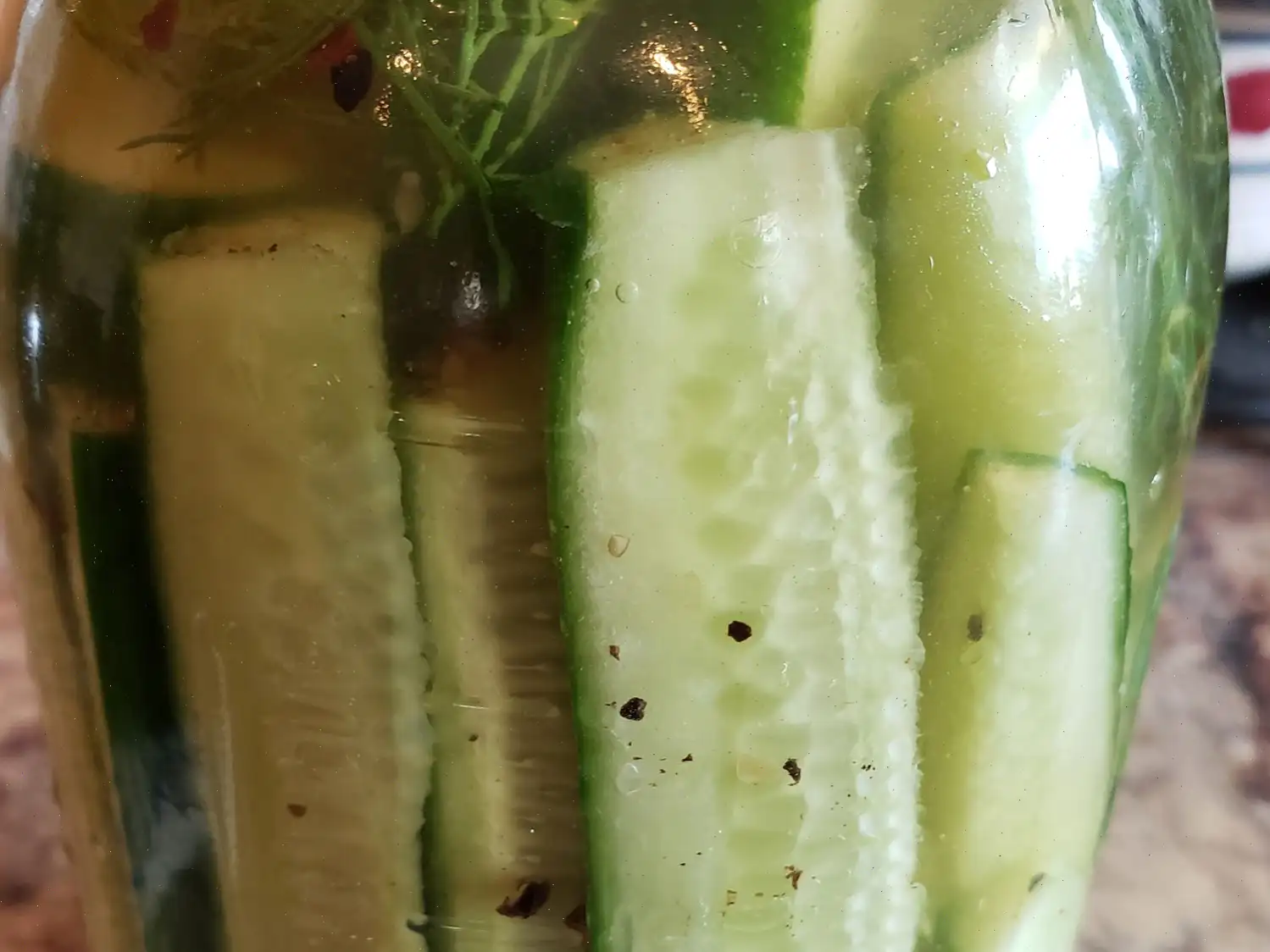 Spicy Pickled Cucumbers Recipe