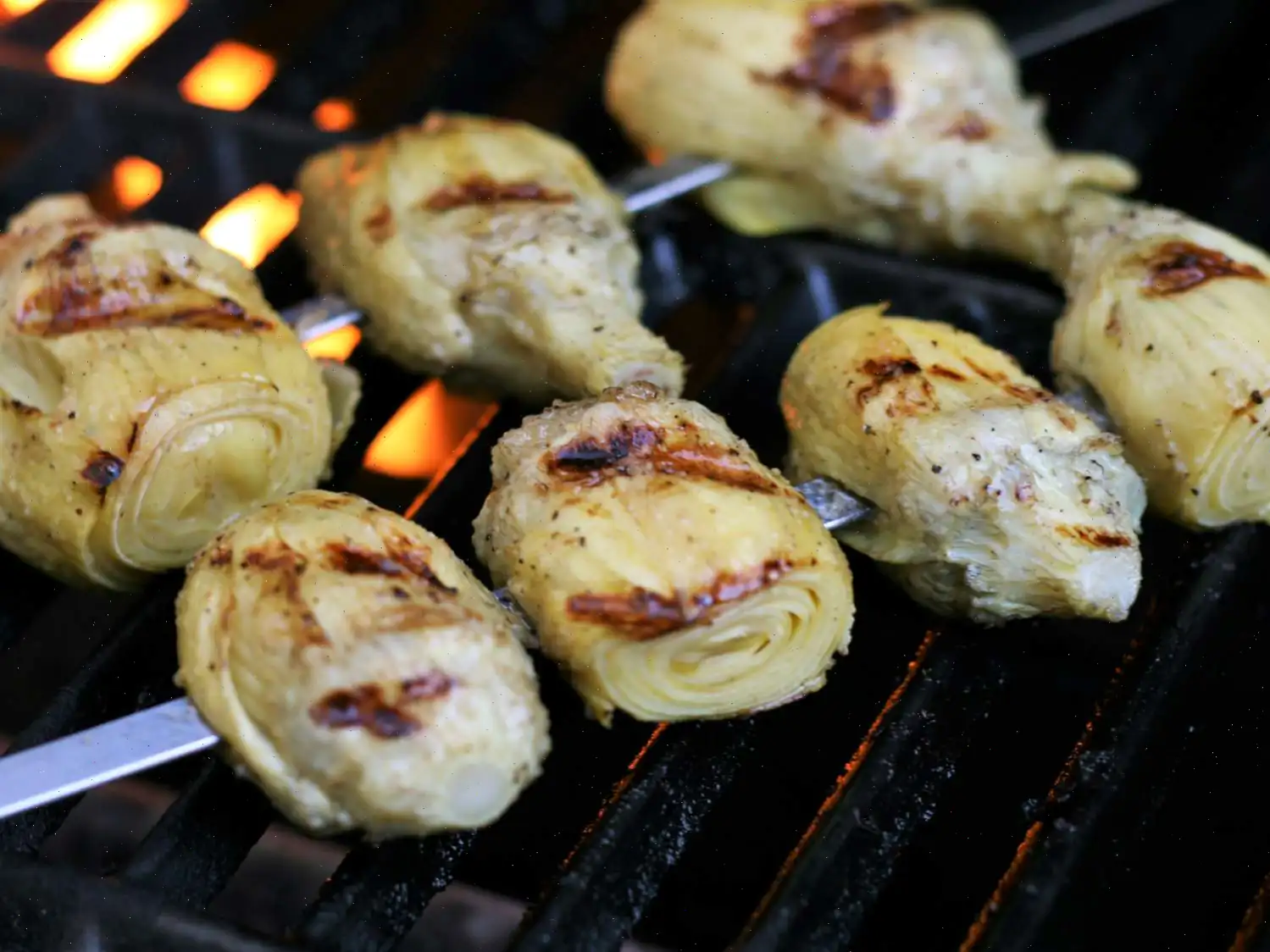 Grilled Artichoke Hearts Recipe