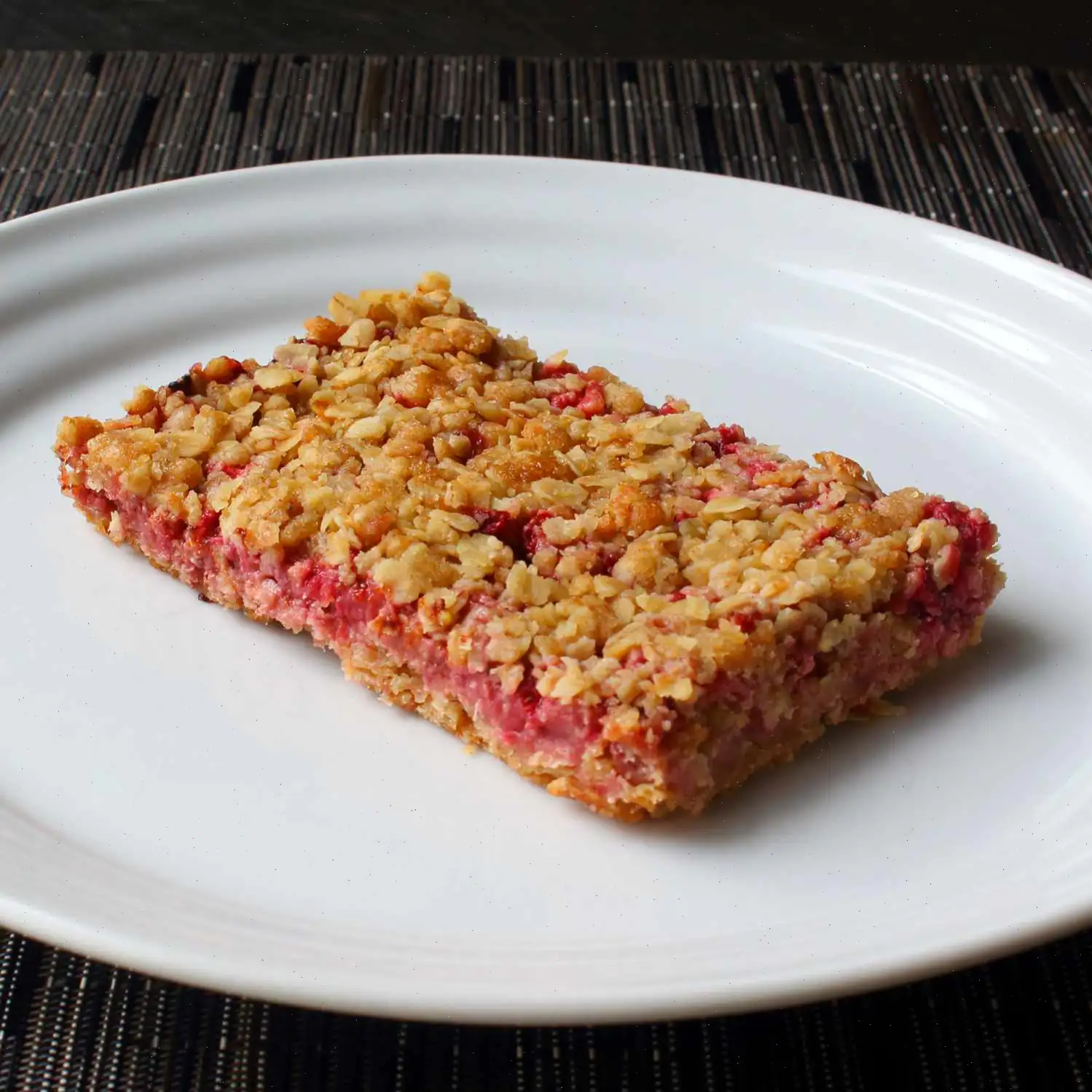 Strawberry Oatmeal Breakfast Bars