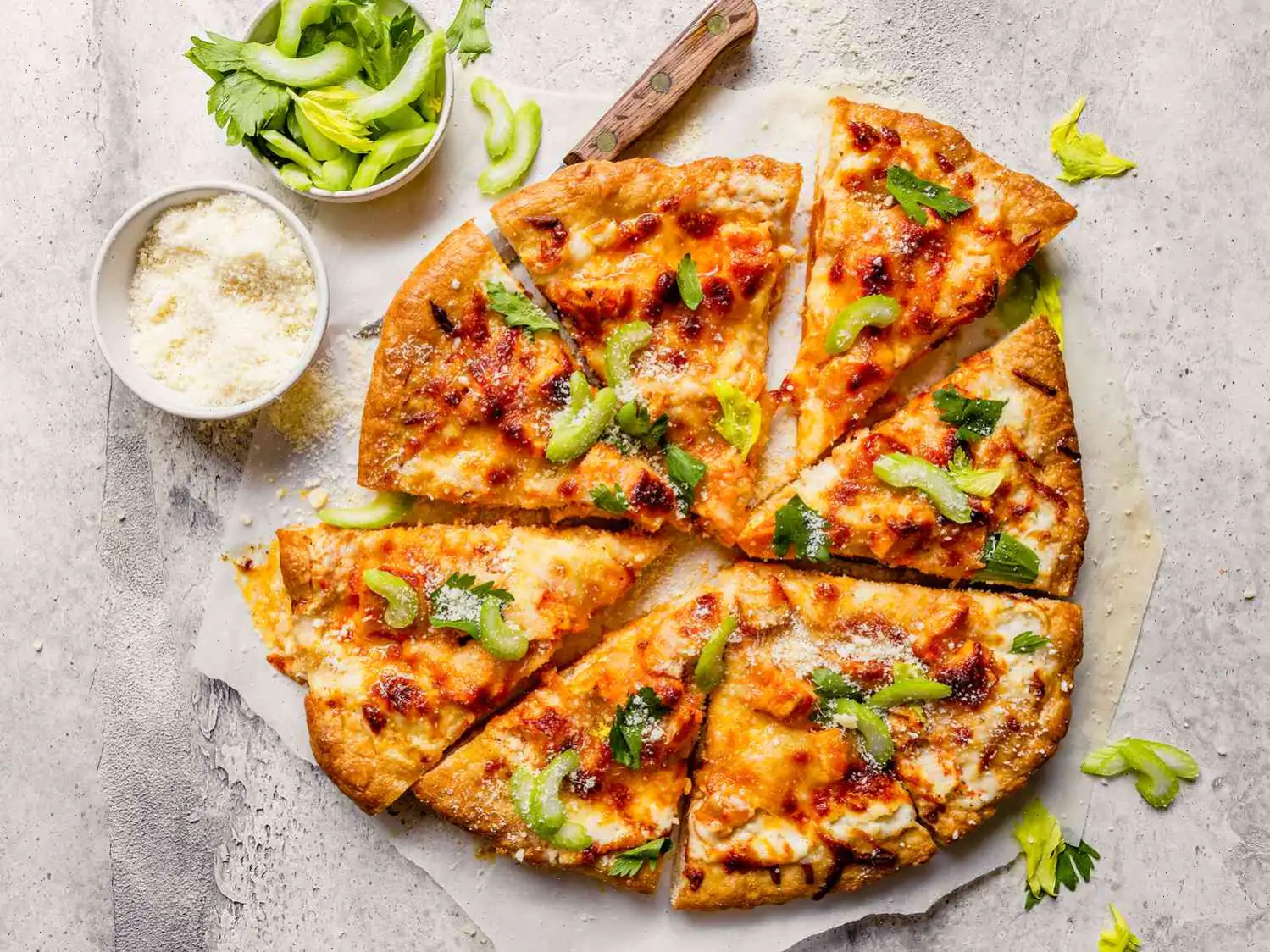 Buffalo-Style Chicken Pizza Recipe