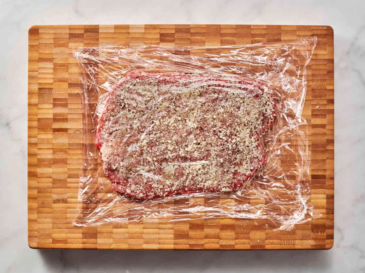 Crispy Garlic Crumb Steak Recipe
