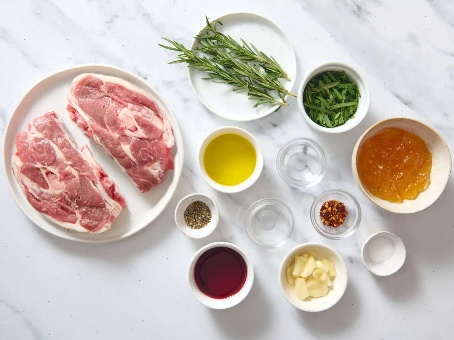 Grilled Lamb Shoulder Chops with Fresh Mint Jelly