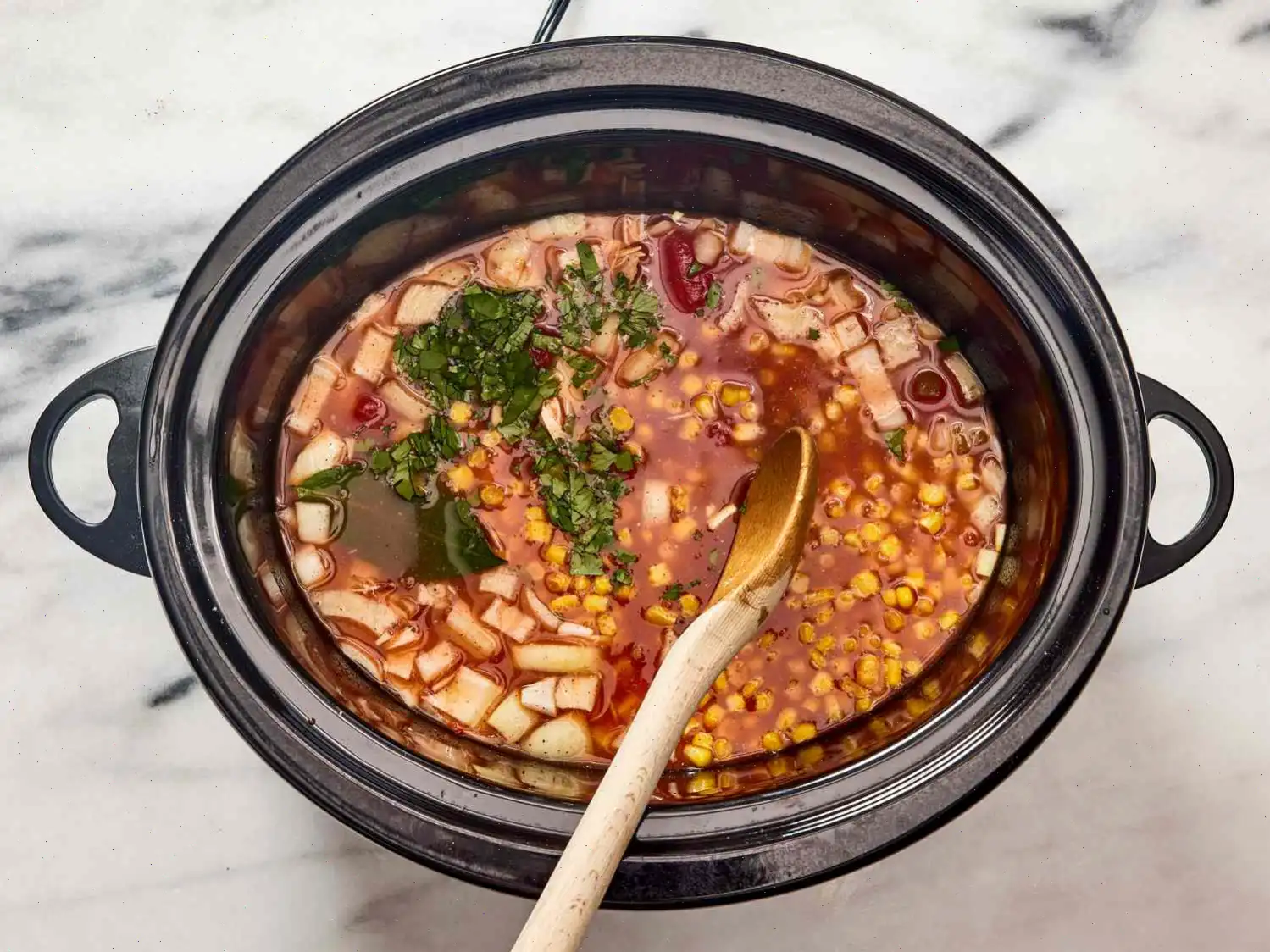 Slow Cooker Chicken Tortilla Soup Recipe