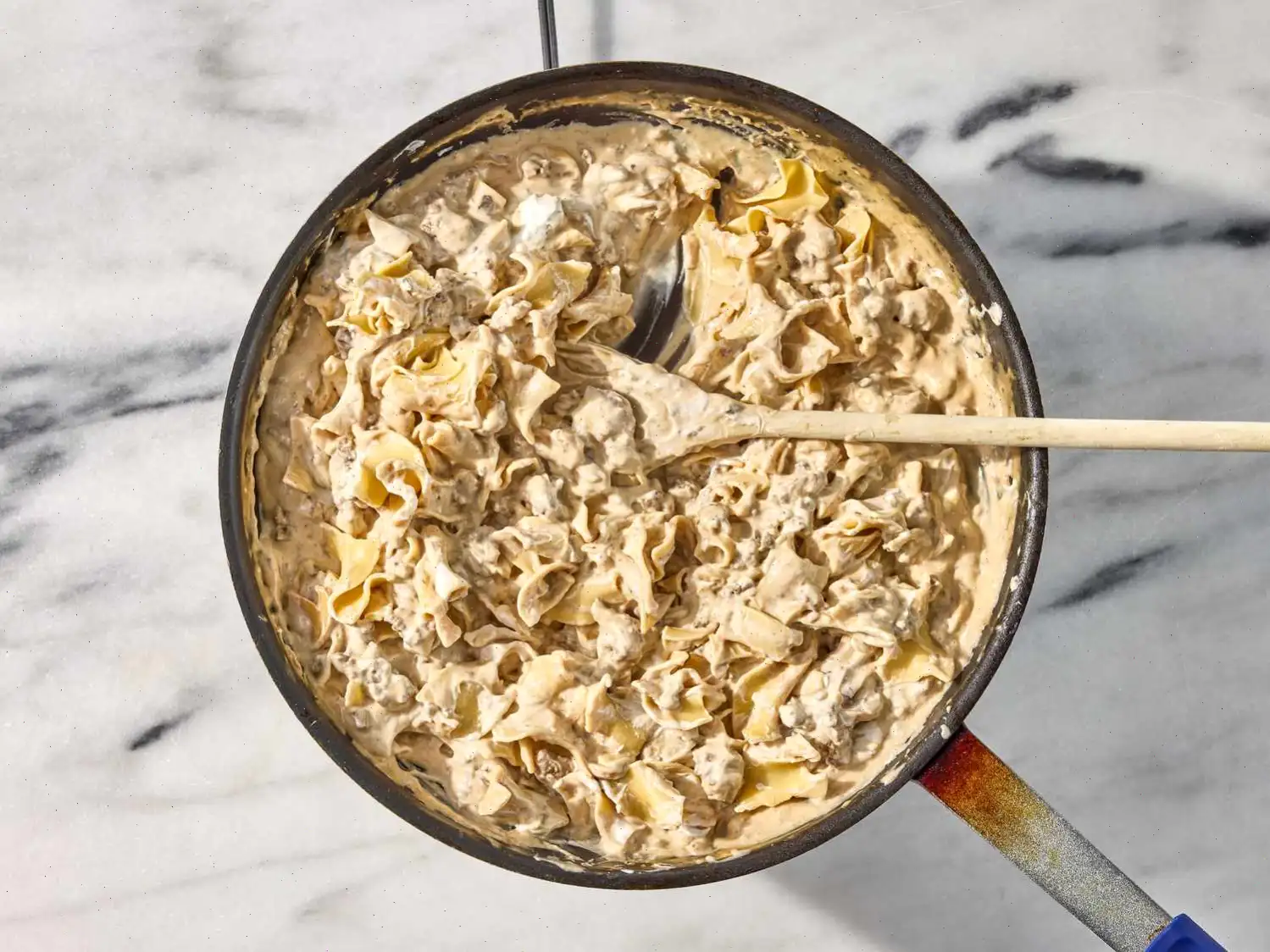Simple Hamburger Stroganoff Recipe