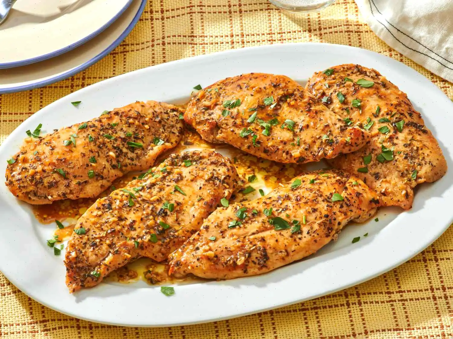 Garlic Butter Chicken Cutlets Recipe