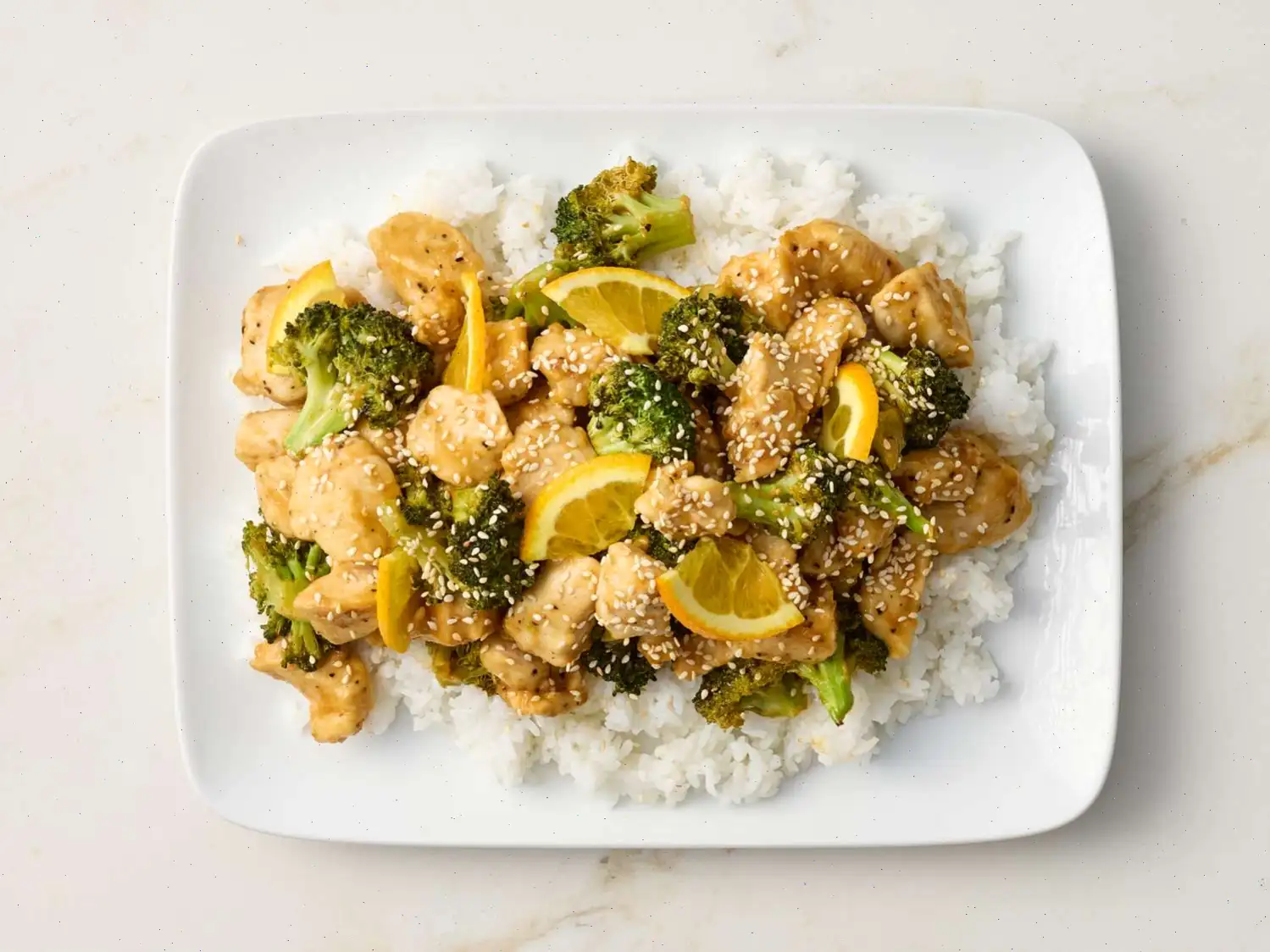 Sheet Pan Orange Chicken and Broccoli Recipe