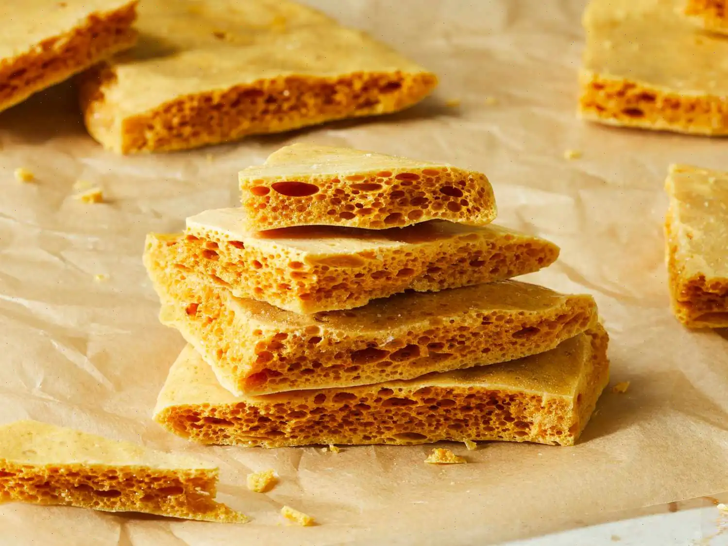 Best Honeycomb Toffee Candy Recipe