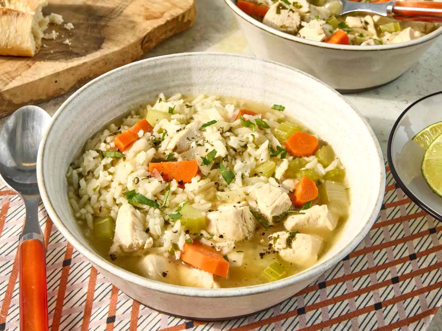Hearty Chicken and Rice Soup Recipe