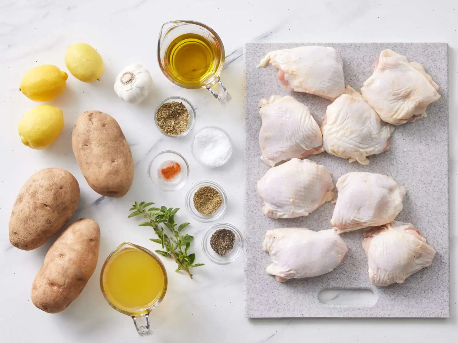 Greek Lemon Chicken and Potatoes Recipe