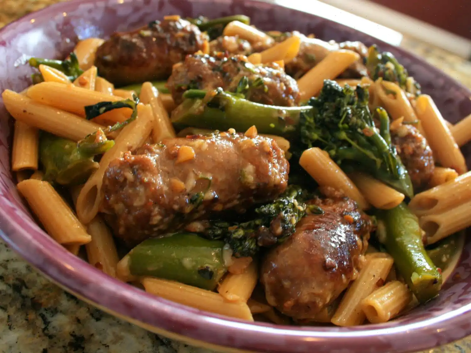 Penne with Sausage and Broccoli Rabe Recipe