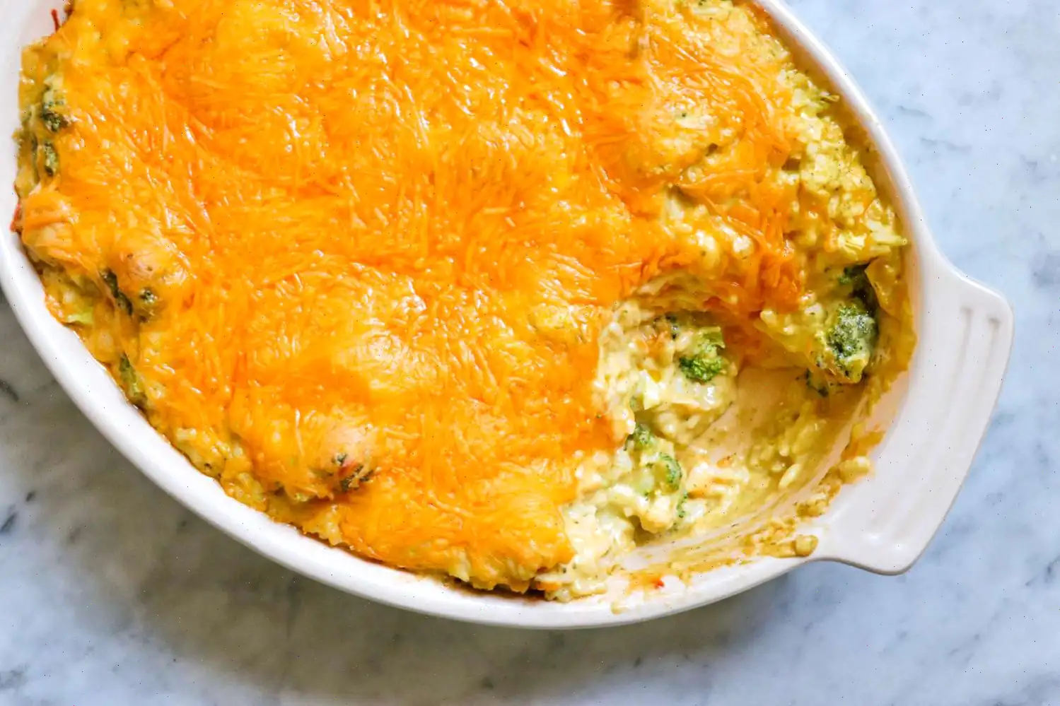 Cheesy Chicken, Broccoli, and Rice Casserole Recipe