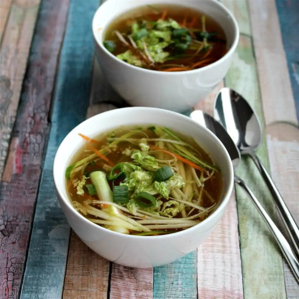 Vegetable Tom Yum Soup Recipe