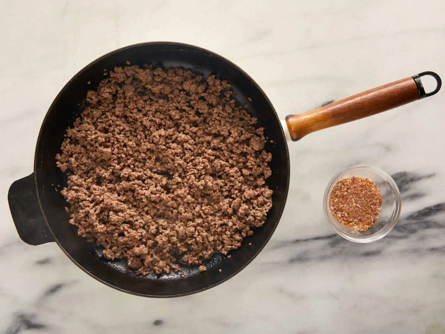 Ground Beef with Homemade Taco Seasoning Mix Recipe