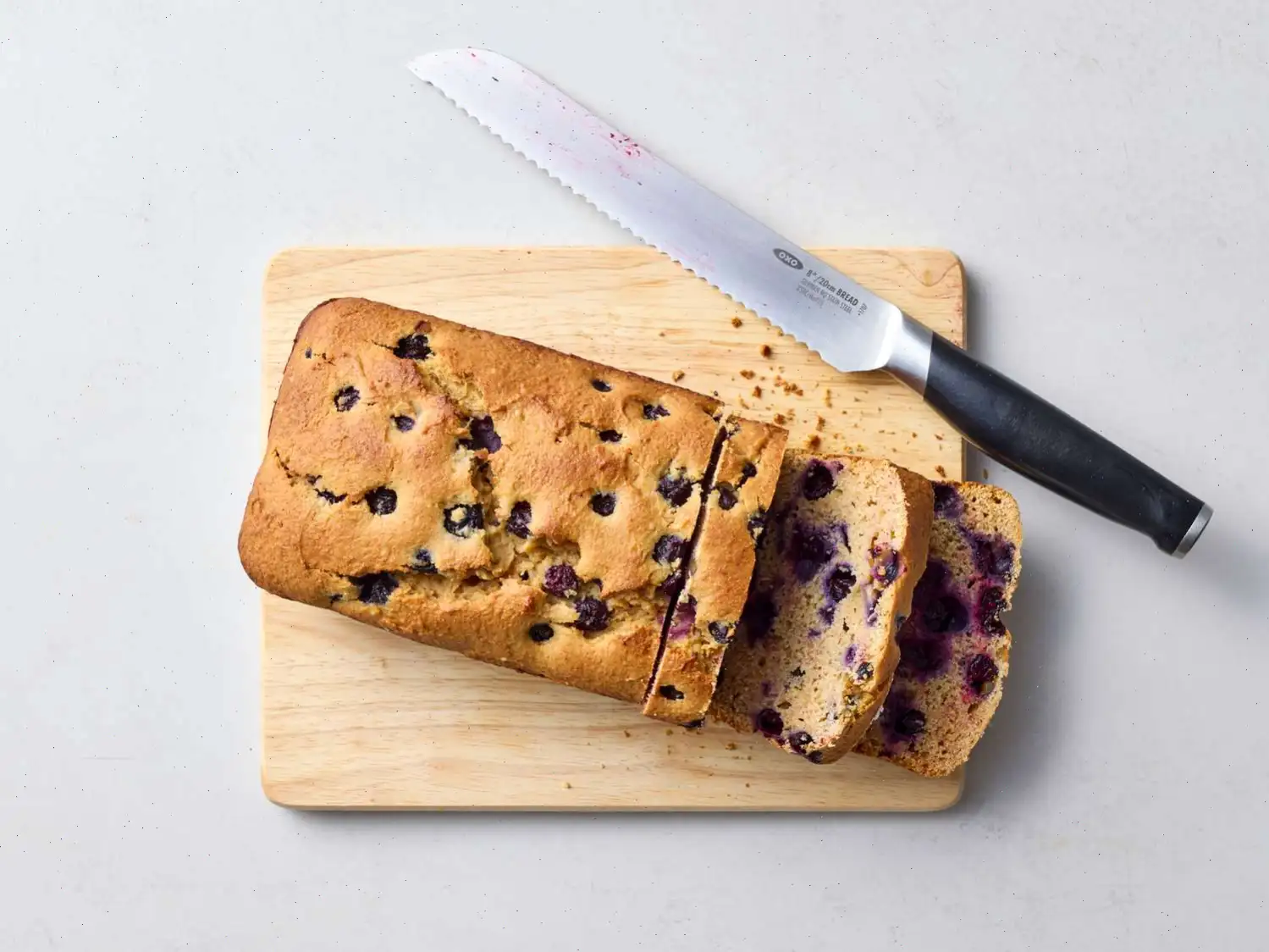 Cottage Cheese Blueberry Breakfast Cake Recipe