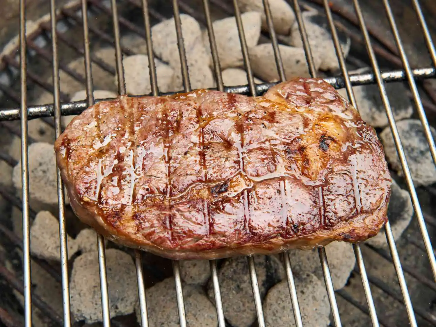 Charcoal-Grilled Ribeye Steak Recipe