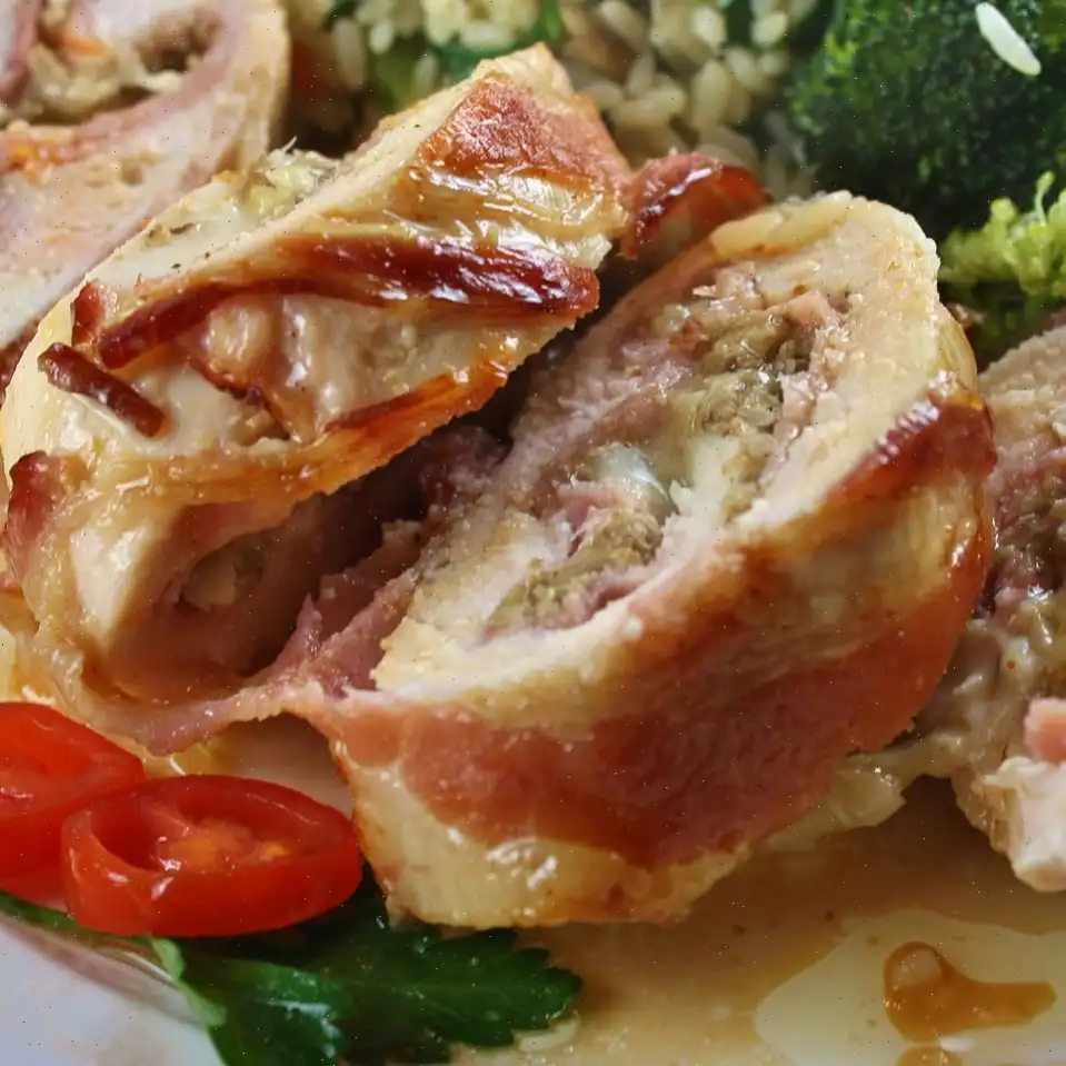 Mushroom Melt Stuffed Chicken Recipe