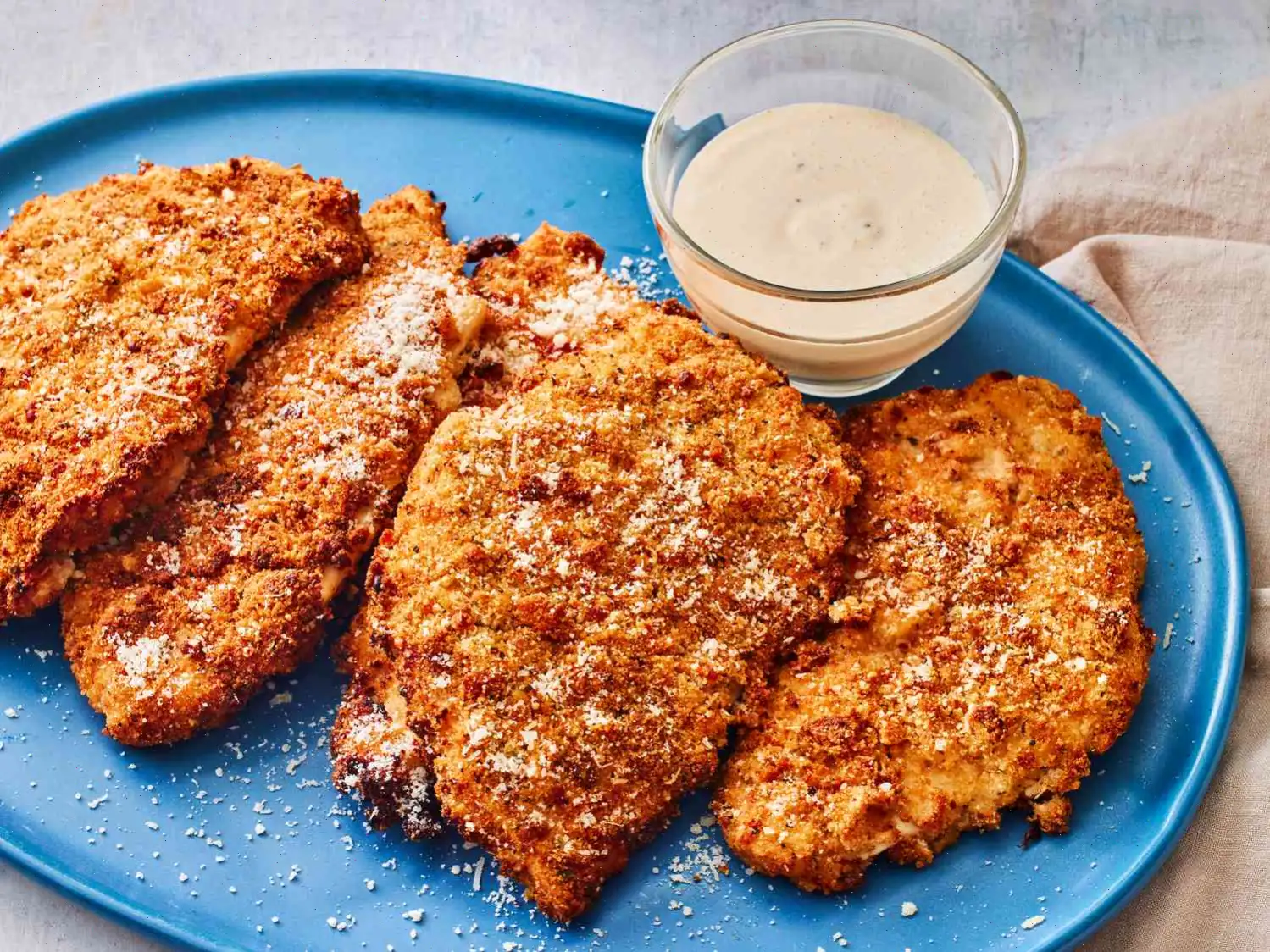 Crispy Caesar Chicken Cutlets Recipe