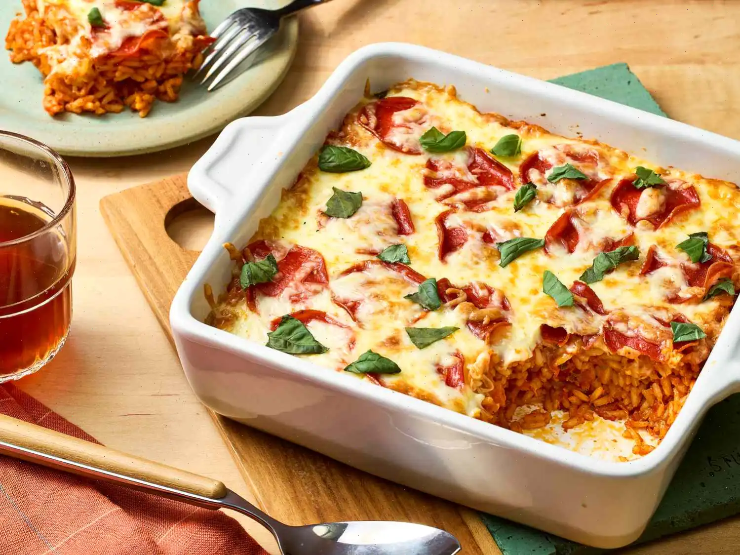 Pizza Rice Bake Recipe