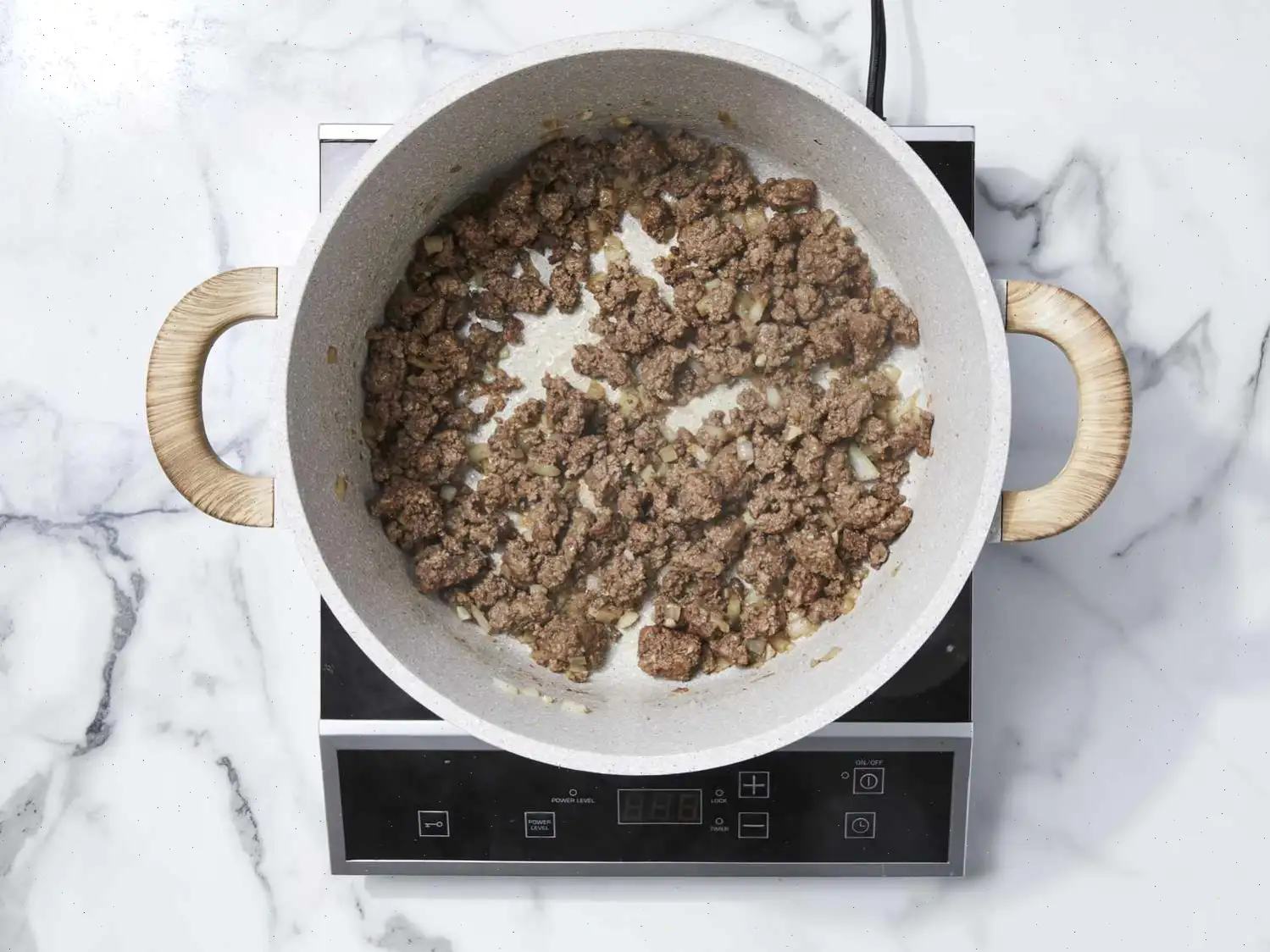 Creamy Keto Taco Soup with Ground Beef Recipe